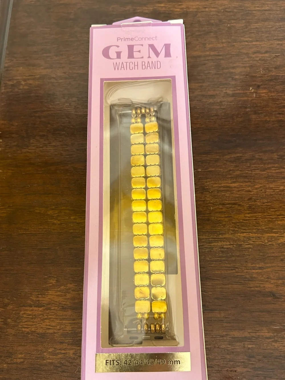 PrimeConnect GEM Multicolor Crystal Watch Band for Apple Watch 42/44/45/49 mm